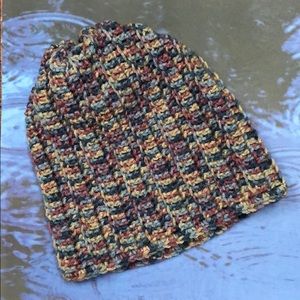 winter hat adult or teen hand crochet